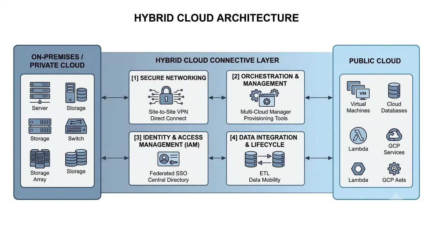 Hybrid Cloud Computing Architecture