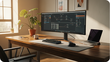 Remote workstation setup